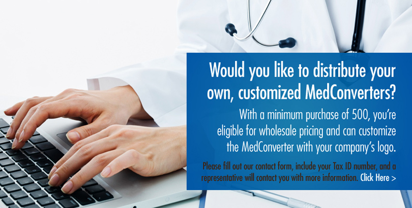 medconverter wholesale information